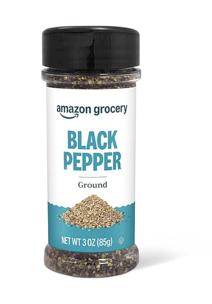Amazon Grocery Ground Black Pepper 3 Oz