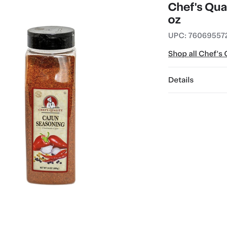 Chef's Quality Cajun