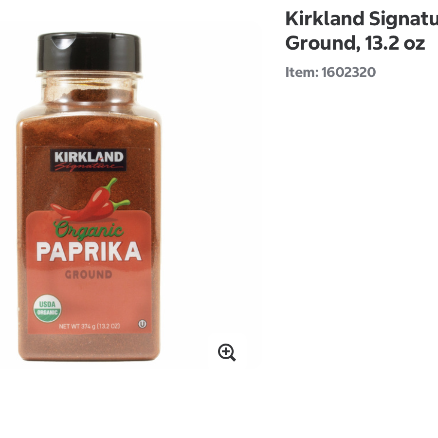 Kirkland Paprika Bio