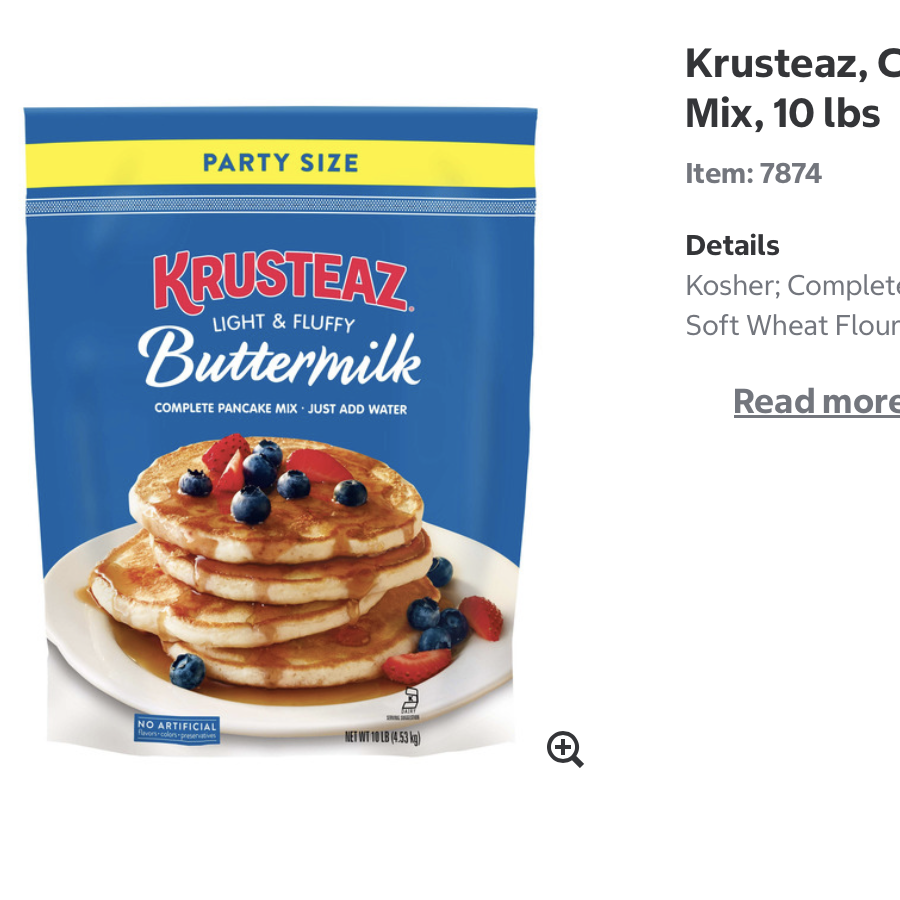 Krusteaz Pancakes